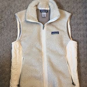 Patagonia Vest cream colored